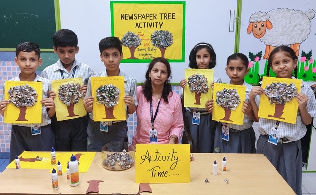 Newspaper Tree Activity